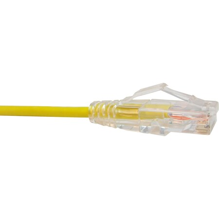 Unc Group 8Ft Cat6 Clearfit Slim Patch Cable Ylw CS6-08F-YLW